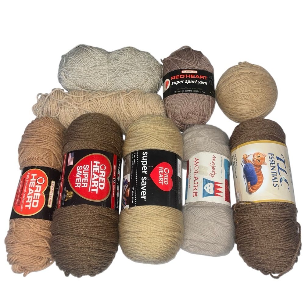Tan Yarn Lot